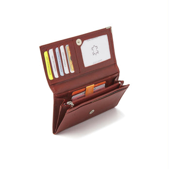 De Rooy Amsterdam Portemonnee 15159 Rood De Rooy Amsterdam Portemonnee 15159 Rood