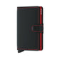 Secrid Pasjeshouder Miniwallet Matte Black-Red