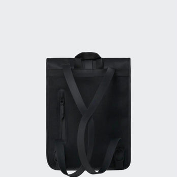 Rains Rugzak 1361 Rolltop Mini 01 Black Rains Rugzak 1361 Rolltop Mini 01 Black
