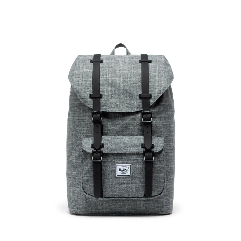 Herschel Rugzak 10020 M Little America 00919 Raven Crosshatch
