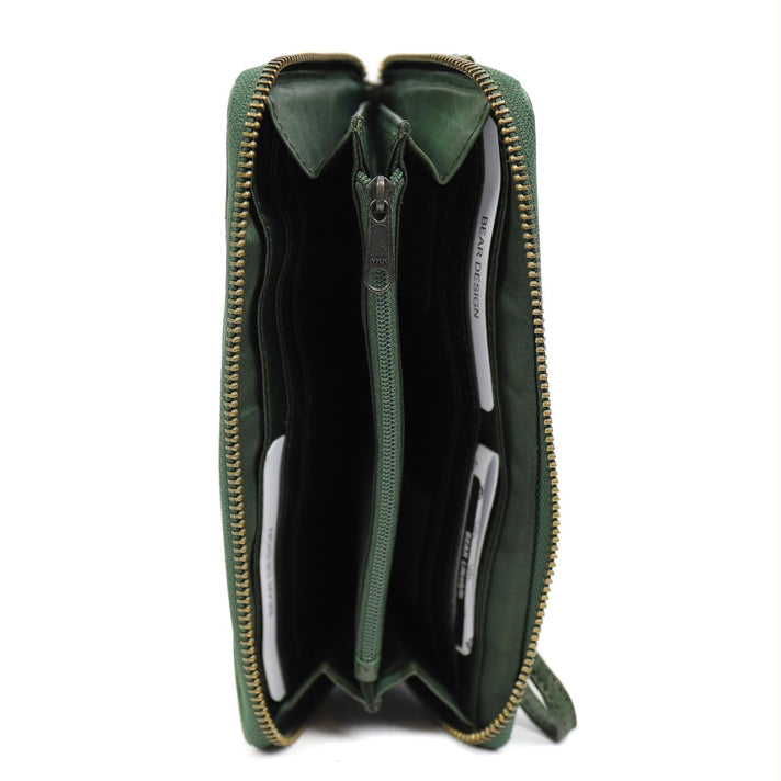 Bear Design Portemonnee CL15882 Sofie Olijfgroen Bear Design Portemonnee CL15882 Sofie Olijfgroen