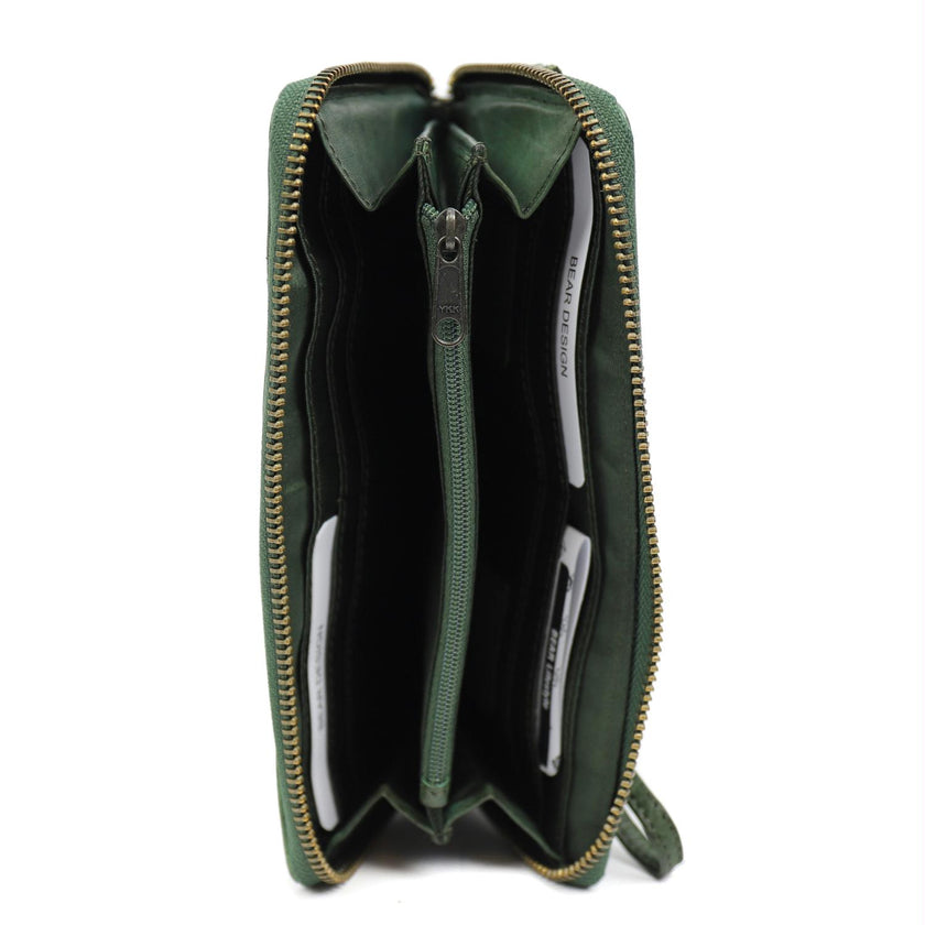 Bear Design Portemonnee CL15882 Sofie Olijfgroen