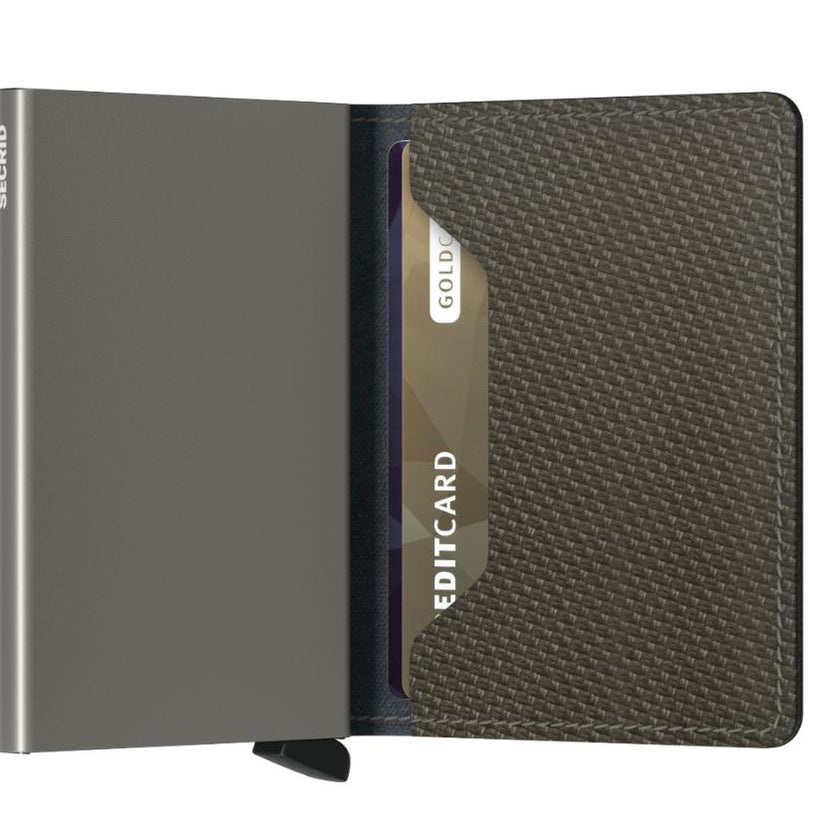 Secrid Pasjeshouder Slimwallet* Carbon Khaki