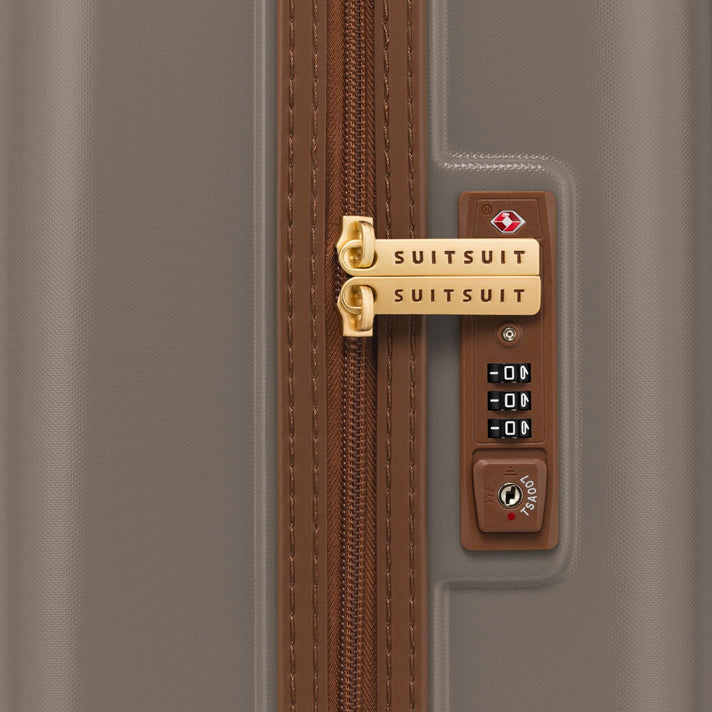 SUITSUIT Koffer TR-72012 55 cm Fab 70's Taupe SUITSUIT Koffer TR-72012 55 cm Fab 70's Taupe