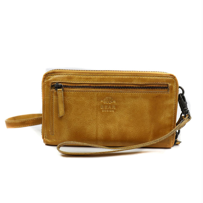 Bear Design Telefoontasje CP6035- Zoey Geel Bear Design Telefoontasje CP6035- Zoey Geel