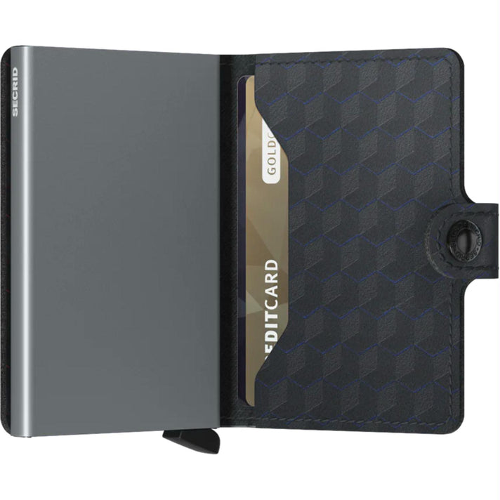 Secrid Pasjeshouder Miniwallet Optical Black-Titanium Secrid Pasjeshouder Miniwallet Optical Black-Titanium