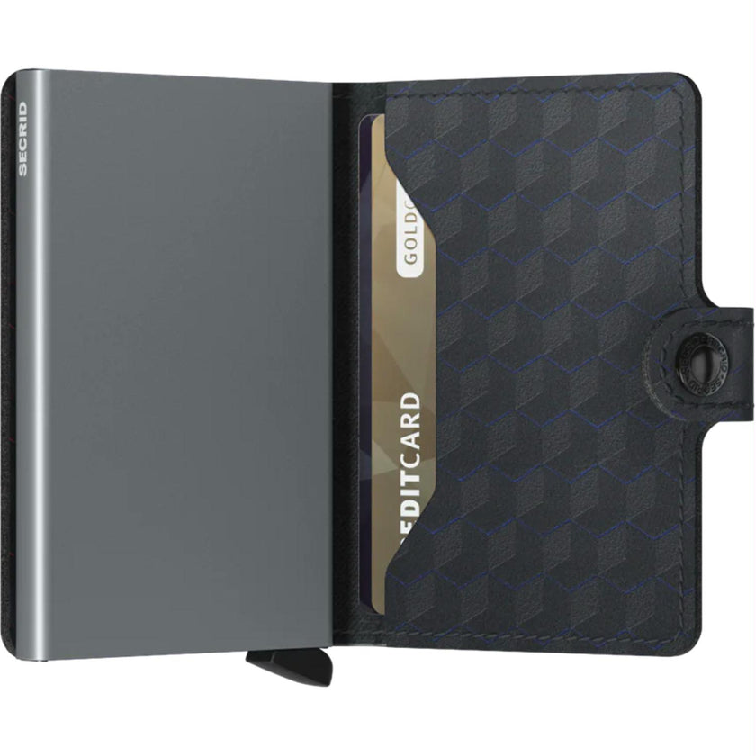 Secrid Pasjeshouder Miniwallet Optical Black-Titanium