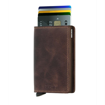 Secrid Pasjeshouder Slimwallet Vintage Chocolate Secrid Pasjeshouder Slimwallet Vintage Chocolate