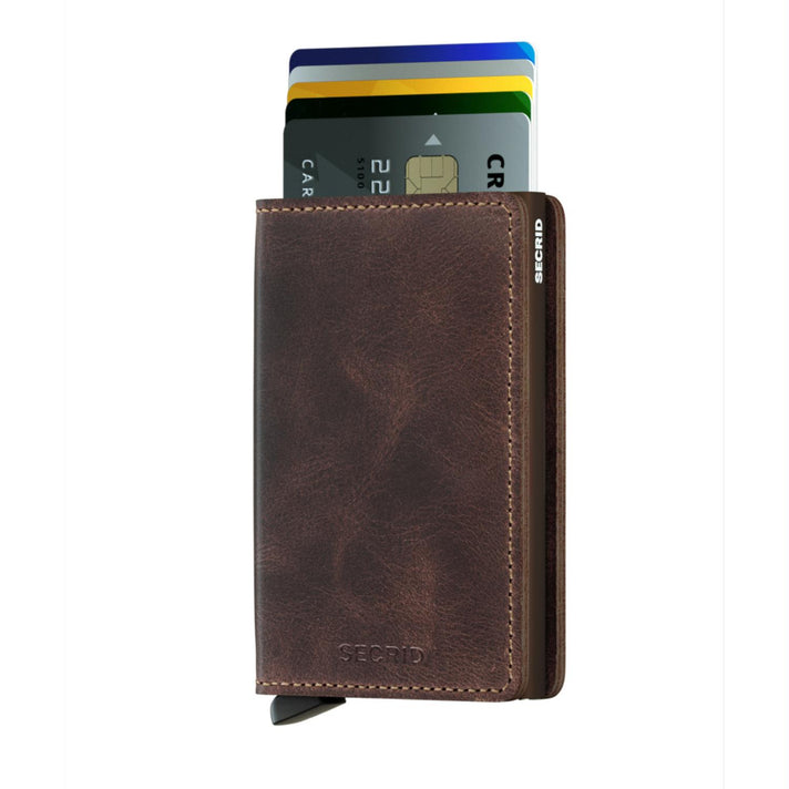Secrid Pasjeshouder Slimwallet Vintage Chocolate Secrid Pasjeshouder Slimwallet Vintage Chocolate