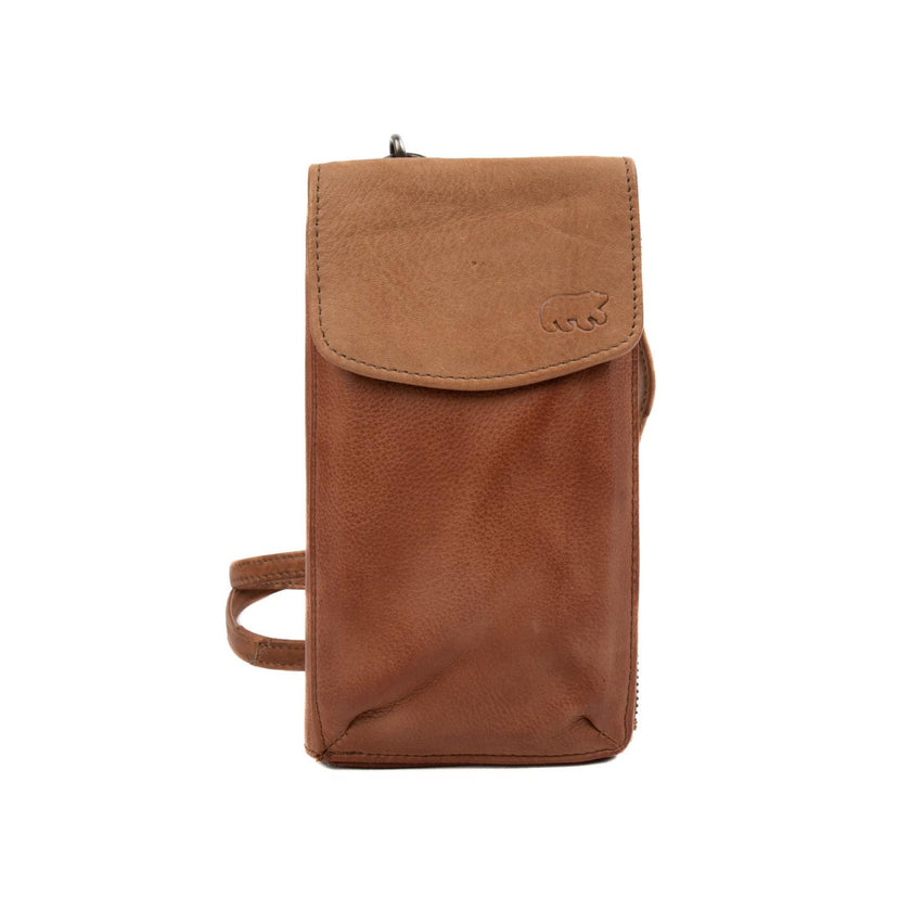 Bear Design Telefoontasje CP6035* Zoey Cognac/Taupe