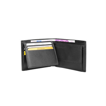 De Rooy Amsterdam Portemonnee 67524 Zwart De Rooy Amsterdam Portemonnee 67524 Zwart