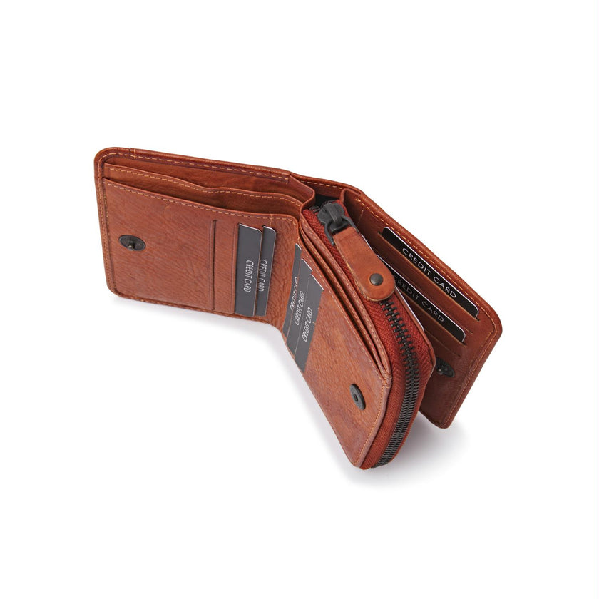 De Rooy Amsterdam Portemonnee 93165 Camel