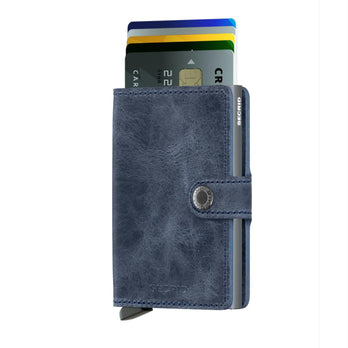 Secrid Pasjeshouder Miniwallet Vintage Blue Secrid Pasjeshouder Miniwallet Vintage Blue