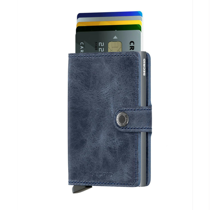 Secrid Pasjeshouder Miniwallet Vintage Blue Secrid Pasjeshouder Miniwallet Vintage Blue