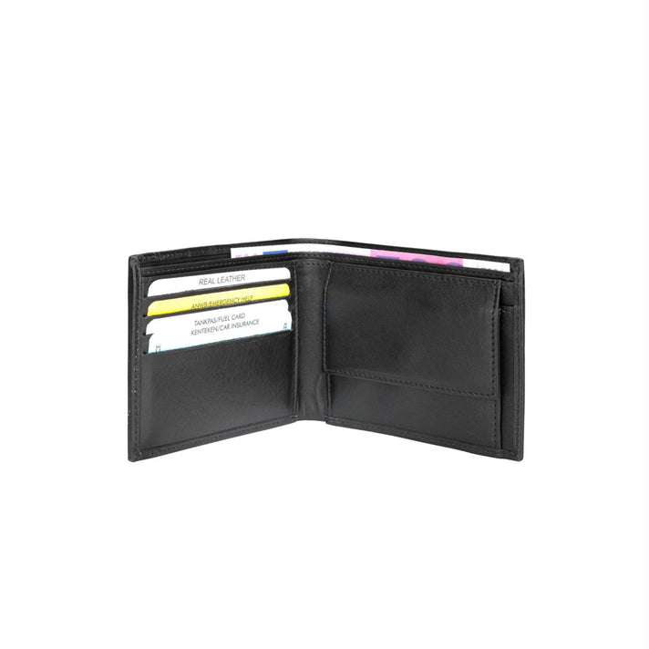 De Rooy Amsterdam Portemonnee 67581 Zwart De Rooy Amsterdam Portemonnee 67581 Zwart