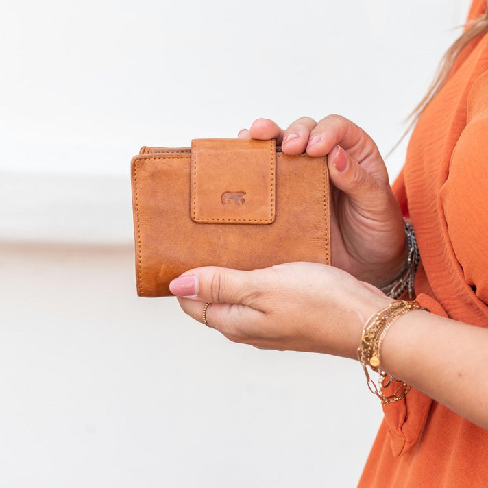 Bear Design Portemonnee CL16211 Jill Cognac Bear Design Portemonnee CL16211 Jill Cognac