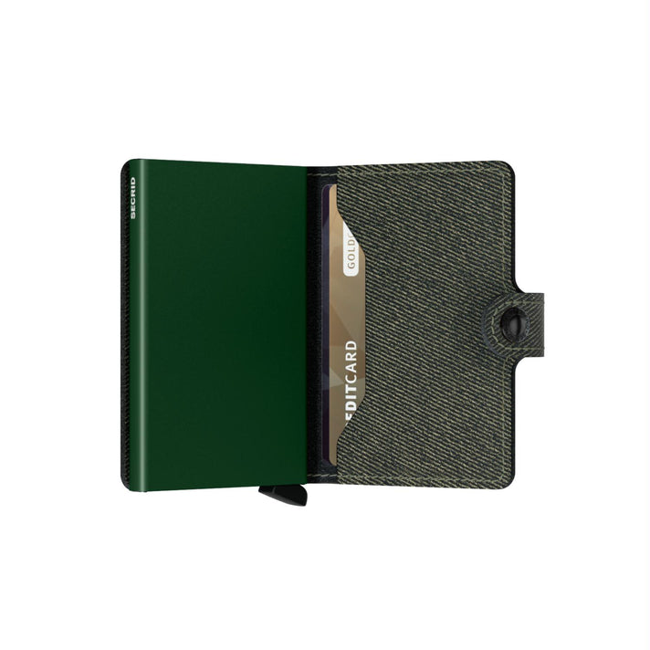 Secrid Pasjeshouder Miniwallet* Twist Green Secrid Pasjeshouder Miniwallet* Twist Green