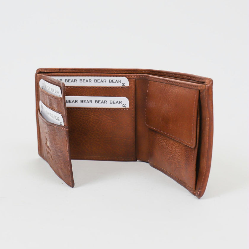 Bear Design Portemonnee CP8731* Tom Cognac