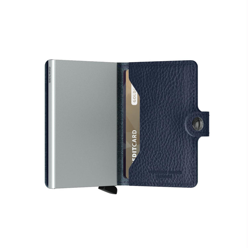 Secrid Pasjeshouder Miniwallet* Veg Navy-Silver