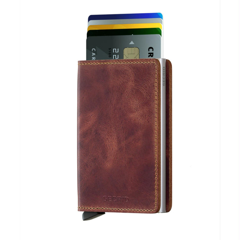 Secrid Pasjeshouder Slimwallet Vintage Brown