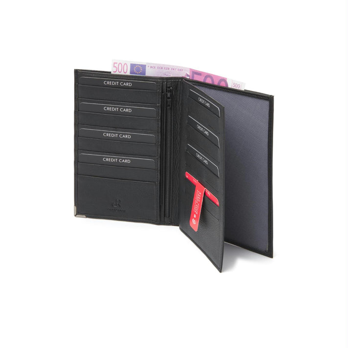 De Rooy Amsterdam Portefeuille 15459 Zwart De Rooy Amsterdam Portefeuille 15459 Zwart