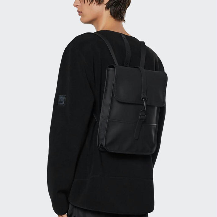 Rains Rugzak 1366 Backpack Micro 01 Black Rains Rugzak 1366 Backpack Micro 01 Black