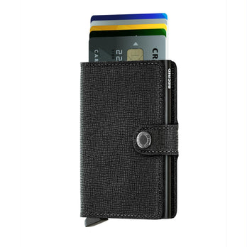 Secrid Pasjeshouder Miniwallet Crisple* Black Secrid Pasjeshouder Miniwallet Crisple* Black