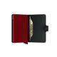 Secrid Pasjeshouder Miniwallet Matte Black-Red