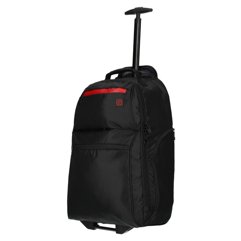 Enrico Benetti Rugzak/ trolley SO99000 Zwart Rood 618