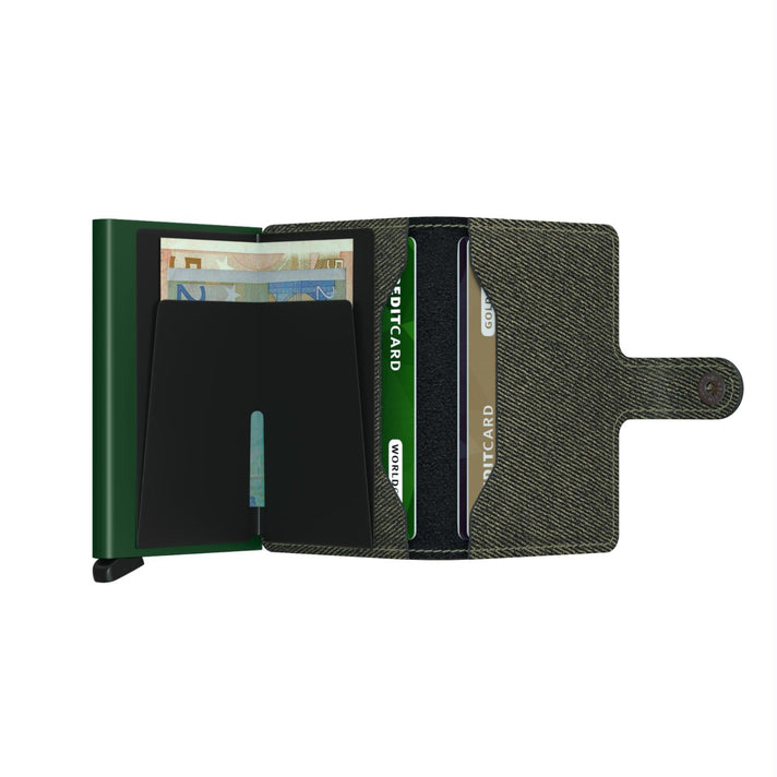 Secrid Pasjeshouder Miniwallet* Twist Green Secrid Pasjeshouder Miniwallet* Twist Green
