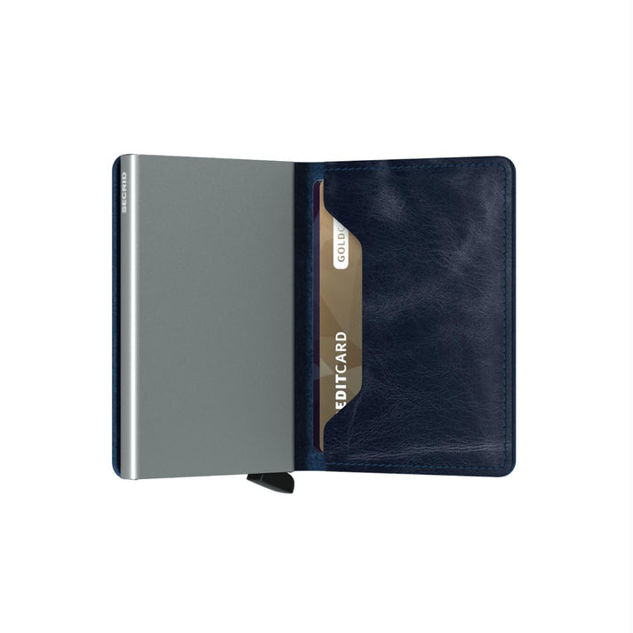 Secrid Pasjeshouder Slimwallet Vintage Blue Secrid Pasjeshouder Slimwallet Vintage Blue