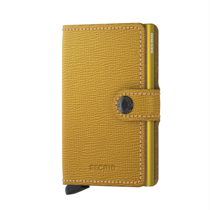 Secrid Pasjeshouder Miniwallet* Crisple Ochre Secrid Pasjeshouder Miniwallet* Crisple Ochre