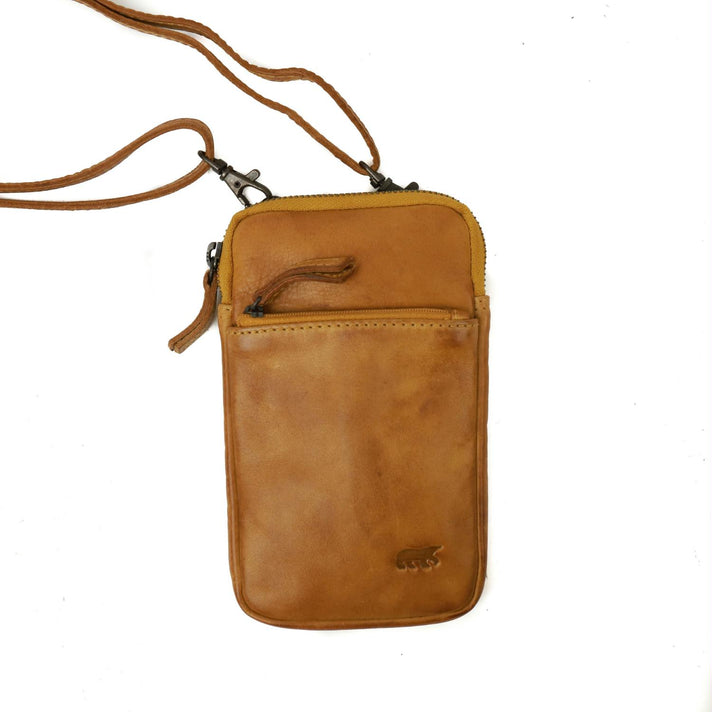 Bear Design Telefoontasje CL41862 Sammy Geel Bear Design Telefoontasje CL41862 Sammy Geel