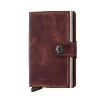 Secrid Pasjeshouder Miniwallet Vintage Brown Secrid Pasjeshouder Miniwallet Vintage Brown