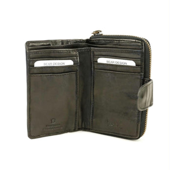 Bear Design Portemonnee CL13550 Loet Zwart Bear Design Portemonnee CL13550 Loet Zwart