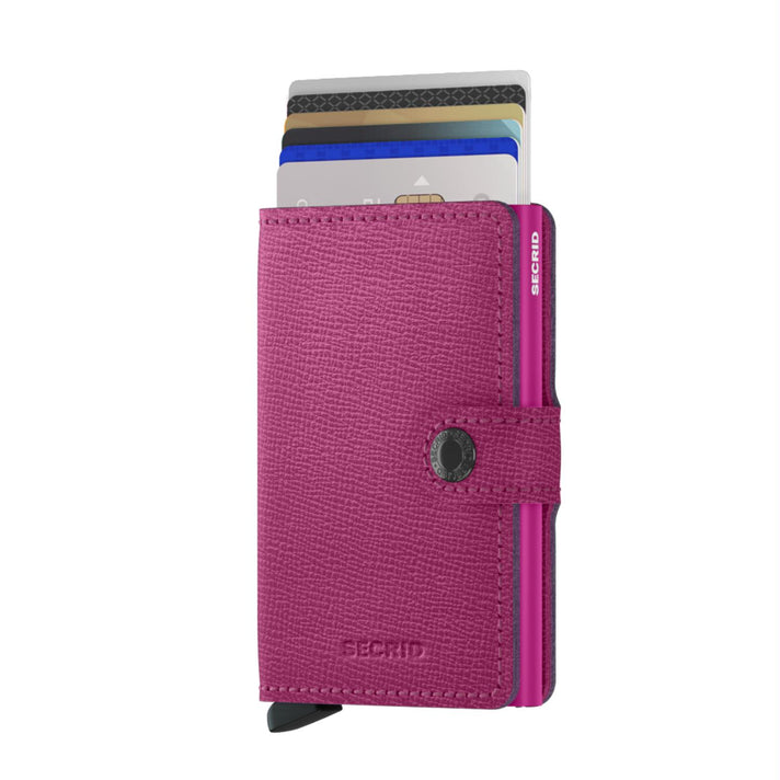 Secrid Pasjeshouder Miniwallet Crisple Fuchsia Secrid Pasjeshouder Miniwallet Crisple Fuchsia