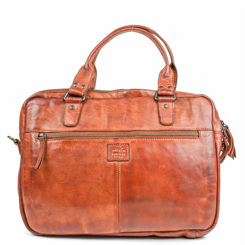 Bear Design Laptoptas CL41022 Teun Cognac