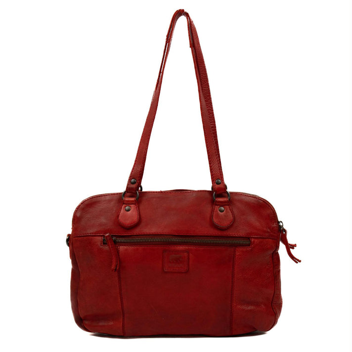 Bear Design Tas CL40085 Lieke Rood Bear Design Tas CL40085 Lieke Rood