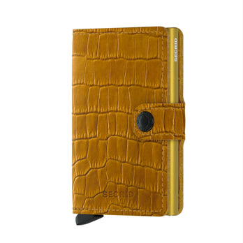 Secrid Pasjeshouder Miniwallet* Cleo Ochre-Brown Secrid Pasjeshouder Miniwallet* Cleo Ochre-Brown