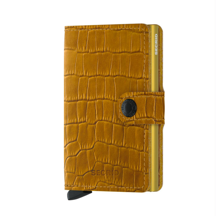 Secrid Pasjeshouder Miniwallet* Cleo Ochre-Brown Secrid Pasjeshouder Miniwallet* Cleo Ochre-Brown