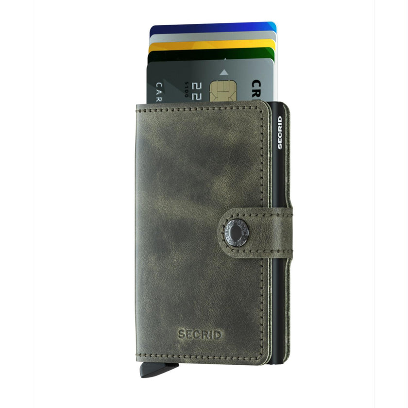 Secrid Pasjeshouder Miniwallet Vintage Olive-Black
