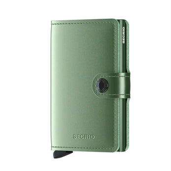 Secrid Pasjeshouder Miniwallet* Metallic Green Secrid Pasjeshouder Miniwallet* Metallic Green