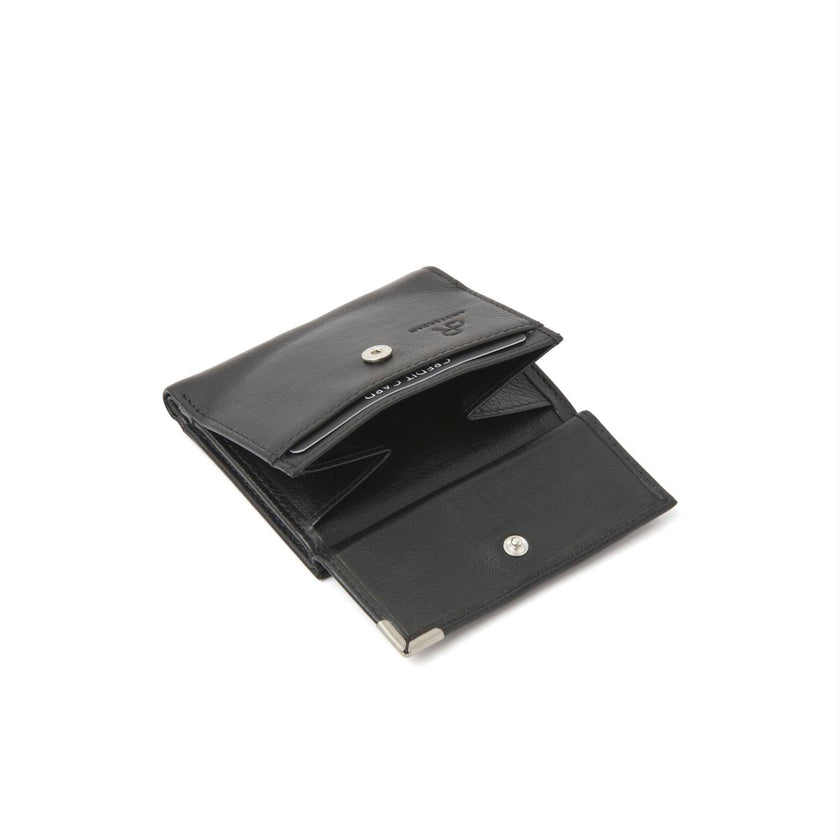 De Rooy Amsterdam Portemonnee 15535 Zwart