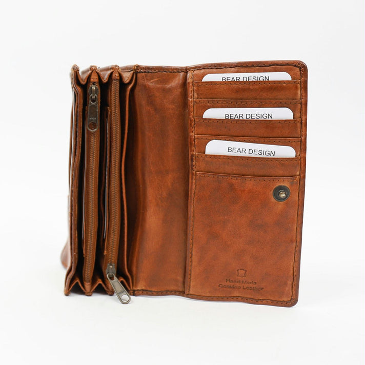 Bear Design Portemonnee CL782 Emma Cognac Bear Design Portemonnee CL782 Emma Cognac