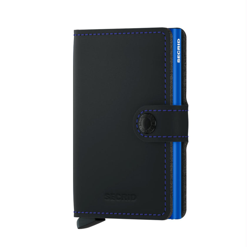 Secrid Pasjeshouder Miniwallet Matte Black Blue