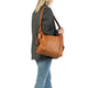 Burkely Tas 1000277 Backpack Hobo 24 Cognac