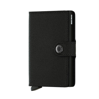 Secrid Pasjeshouder Miniwallet Crisple* Black Secrid Pasjeshouder Miniwallet Crisple* Black
