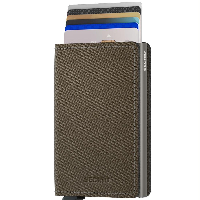 Secrid Pasjeshouder Slimwallet* Carbon Khaki
