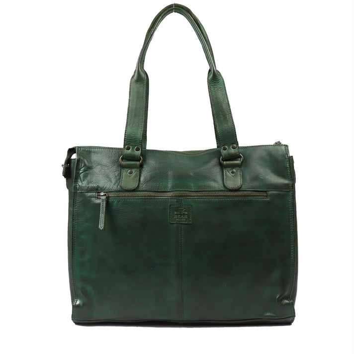 Bear Design Tas CL35221 Mea Olijfgroen Bear Design Tas CL35221 Mea Olijfgroen