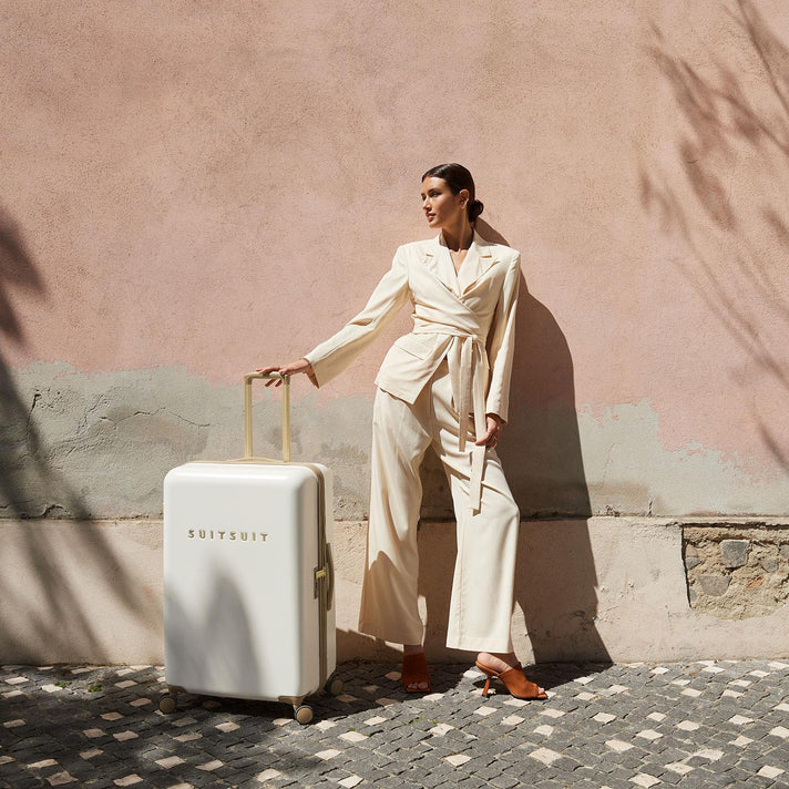 SUITSUIT Koffer TR-65058 76 cm Fusion White Swan SUITSUIT Koffer TR-65058 76 cm Fusion White Swan